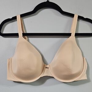 Warner's Underwire Molded Lightweight Pads Tan Bra Size 38C
